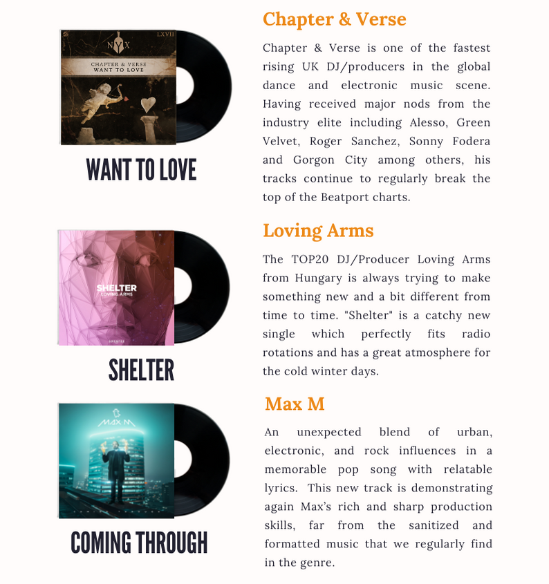 The UXM Music Newsletter